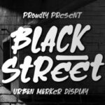 Black Street Font - Featured Image