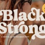 Black Strong Font - Featured Image