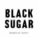 Black Sugar Font - Featured Image