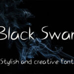 Black Swan Font - Featured Image