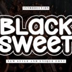 Black Sweet Font - Featured Image