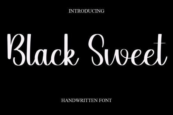 Black Sweet Font - Featured Image