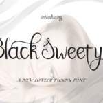 Black Sweety Font - Featured Image