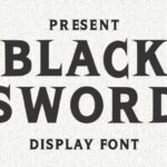 Black Sword Font - Featured Image
