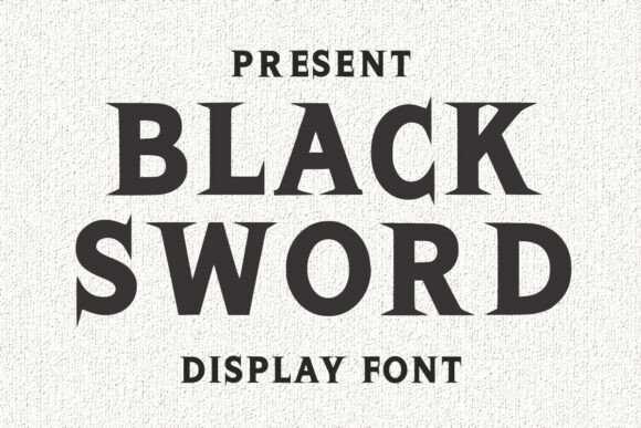 Black Sword Font - Featured Image
