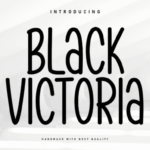 Black Victoria Font - Featured Image