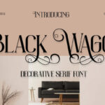 Black Wagon Font - Featured Image