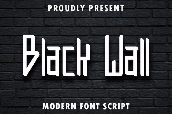Black Wall Font - Featured Image