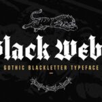 Black Webs Font - Featured Image