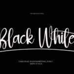 Black White Font - Featured Image