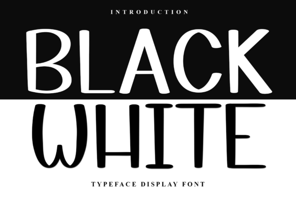 Black White Font - Featured Image