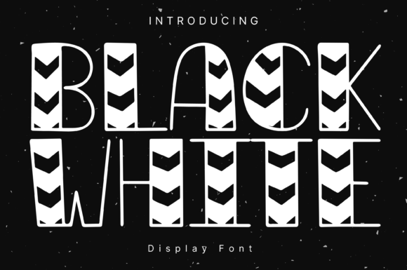 Black White Font - Featured Image