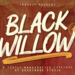 Black Willow Font - Featured Image