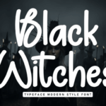 Black Witches Font - Featured Image
