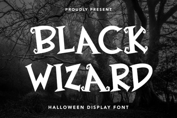 Black Wizard Font - Featured Image