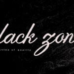 Black Zone Font - Featured Image