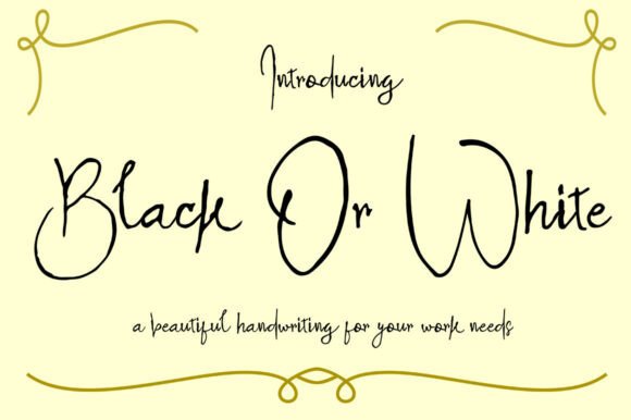 Black or White Font - Featured Image