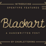 Blackart Font - Featured Image
