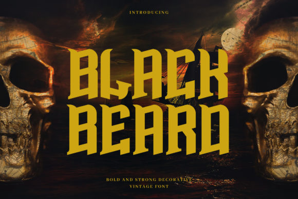 Blackbeard Font - Featured Image