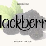 Blackberry Font - Featured Image