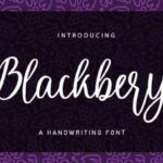 Blackbery Font - Featured Image