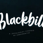 Blackbill Font - Featured Image