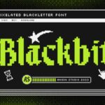 Blackbit Font - Featured Image