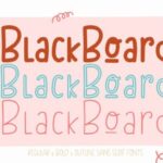 Blackboard Font - Featured Image