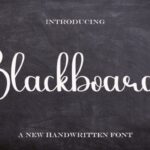 Blackboard Font - Featured Image