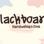 Blackboard Font - Featured Image