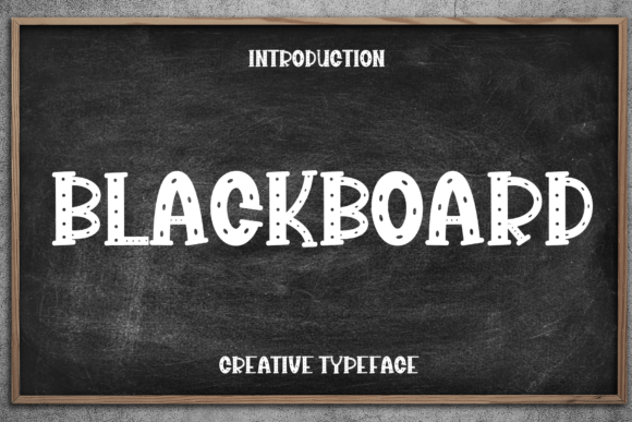 Blackboard Font - Featured Image