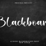 Blackboard Font - Featured Image