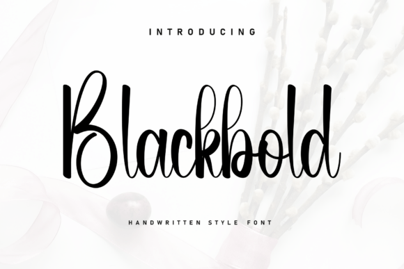 Blackbold Font - Featured Image