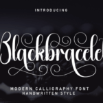 Blackbracelet Font - Featured Image