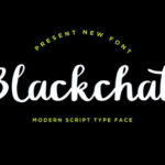 Blackchat Font - Featured Image