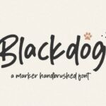 Blackdog Font - Featured Image