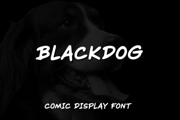Blackdog Font - Featured Image