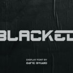 Blacked Font - Featured Image