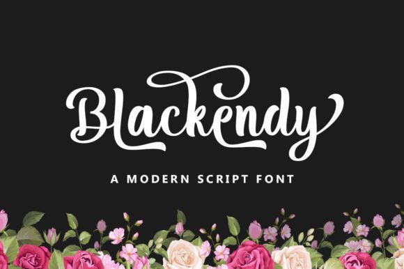 Blackendy Font - Featured Image
