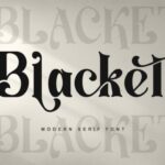 Blacket Font - Featured Image