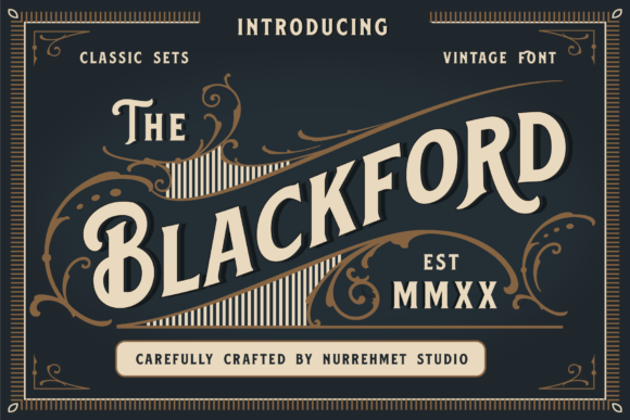 Blackford Font - Featured Image