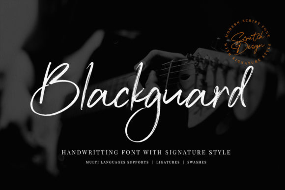 Blackguard Font - Featured Image
