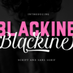 Blackine Font - Featured Image
