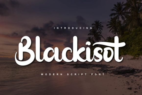 Blackisot Font - Featured Image