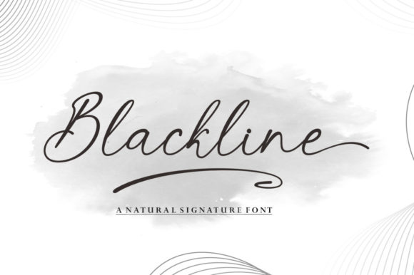 Blackline Font - Featured Image