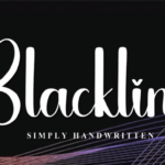 Blackline Font - Featured Image