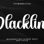 Blackline Font - Featured Image