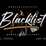 Blacklist Font - Featured Image