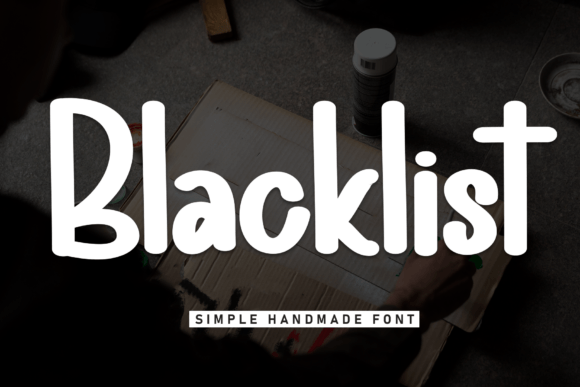 Blacklist Font - Featured Image