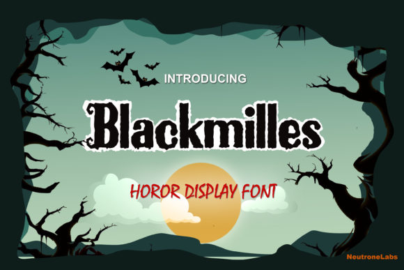 Blackmilles Font - Featured Image